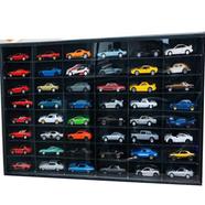 Display Case – 1:64 Diecast Wooden Acrylic 48 Compartment 8X6 Dimension Height 12 inch length 23 inch image