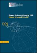 Dispute Settlement Reports 1999 - Volume 2