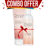 Divas Secret Intimate Brightening Solution 50 ml and Diva’s Secret V Wash 100ml Combo Offer