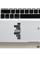 DDecorator Do What You Love Laptop Sticker - (LS128)