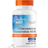 Doctor's Best Glucosamine Chondroitin MSM 120 Capsules