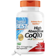 Doctor's Best High Absorption CoQ10 with BioPerine 100 mg - 60 Softgels -326047448