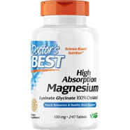 Doctor's Best High Absorption Magnesium Glycinate 240 Tablets -370719437