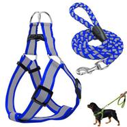Dog Harness With Leash Set Reflective Nylon Leashes For Big Dog