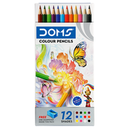 Domes Attractive And Coloured Pencil 12 shades