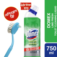 Domex Toilet Cleaning Liquid Lime Fresh 750ml Get Basin Brush Free - 69991383 icon