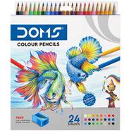 Doms 24 Color Pencils - Multicolour