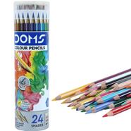 DOMS Fsc 24 Shades Colour Pencil Round Tin