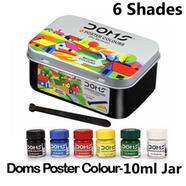 Doms Students Poster Colour 10 ml - 6 Shades