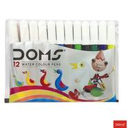 Doms Watercolor Sign Pens -12 Pieces