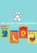 Dot-to-Dot Colouring Books : Set of 4 activity books