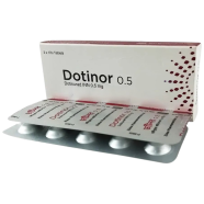 Dotinor 0.5 mg Tablet 10's Strip
