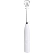 Double Headed Rechargeable Handheld Milk Frother, Coffee Mixer, Egg Beater - Foam Maker for Coffee, Lattes and Cappuccinos