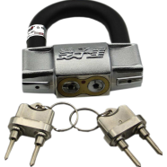 Double Key Anti Acid Heavy Duty Lock For Motorcycle
