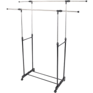 Double Pole Cloth Rack – Heavy-Duty, Adjustable and Space-Saving For Home, Laundry and Bedroom Use icon