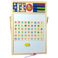 Double Sided Educational Multipurpose Writing Board (edu_board_big_25x18.5) - 21x16.5 Inch 