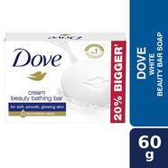 Dove Beauty Bar White 60 Gm - 69767529