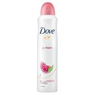 Dove Go Fresh Pomegranate and Lemon Body Spray 250 ml (UAE) - 139701698
