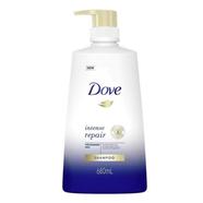 Dove Intense Repair Damaged Hair Shampoo Pump 680ml (Thailand) - 139701093