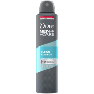 Dove Men Care Clean Comfort Body Spray 250 ml - 139701697