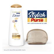 Dove Shampoo Nourishing Oil Care 330ml Stylish Purse FREE image