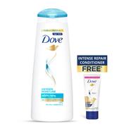 Dove Shampoo Oxygen Moisture 330ml With Get 50 ml Conditioner Free