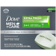 Dove Skin Defense Hydrating 3-N-1 Men plus Care Bar 106 gm - 139701630