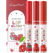 Dragon Ranee Fruit Lip Gloss Moisturizing Matte Lipstick-SET A