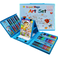 Drawing Art Set Painting Drawing Supplies 208 Pcs (Blue Color Box) icon