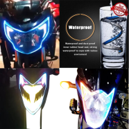 Drl Led Decoration Strap (Ice Blue Color) For Motorcycle And Car Universal 45cm- 1 Pair (2 Piece) (Bogo- Buy 1 Get 1) image
