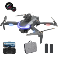Drone CZ20 Foldable Drone with HD Camera ,Brushless Motor, RC Quadcopter, for Adults and Kids Gifts，Toys，2 Batteries
