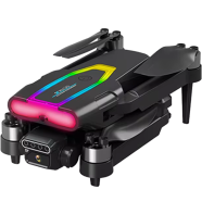 Drone F199 RC 4K Professionnel Avec Caméra Triple HD Grand Angle, Hélicoptère RC Pliable, WIFI FPV, Prend en Charge l'Avion, Nouveau K750FA