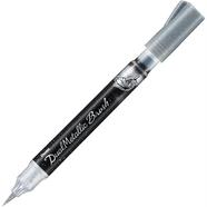 Pentel Dual Metallic Brush Pen - Silver - XGFH-DZX