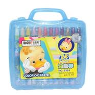 Duckey 24 Colour Oil Pastels - (Pack Of One) Multicolour