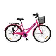 Duranta Angellena Ladies Single Speed 26inch Bicycle With Basket - 804453