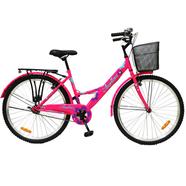 Duranta Steel 1 Speed Angellena Ladies 24 Pink With Basket - 847156 icon