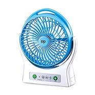 Duration Power DP-7605 Rechargeable Table Fan With LED Light.