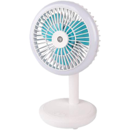 Duration Power DP-7632 Rechargeable Portable Fan With LED Light image