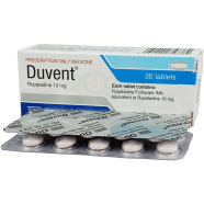 Duvent10 mg 0's Strip Tablet icon