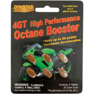 Dyno-Tab 4gt Hp High Performance Fuel Additives 6-Tab Card For Motorcycle icon