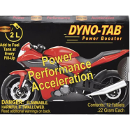 Dyno-Tab Power Performance Acceleration Blister Pack Of 12 Tablets For Motorcycle icon