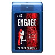 ENGAGE ON Classic Woody Pocket Perfume - 18ml For Men