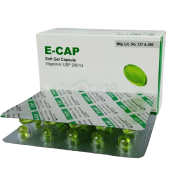 E-Cap 200 IU 15's Pack Capsule icon