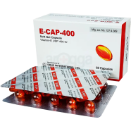 E-Cap 400 IU 15's Pack Capsule