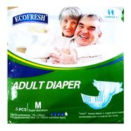 Ecofresh Adult Diaper Medium -Belt 5Pcs - Eco-Belt(M)