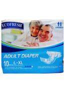 Ecofresh Adult Diaper-XL - 10 Pcs
