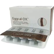 Eggcal DX 600 mg Plus 400mg 10's Strip Tablet