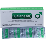 Ejalong 60 mg Tablet–6's Strip icon