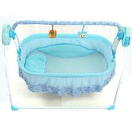 Electric Cradle Crib Baby Shaker Rocking Chair Baby Bed Swing primi Blue colour