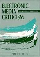 Electronic Media Criticism